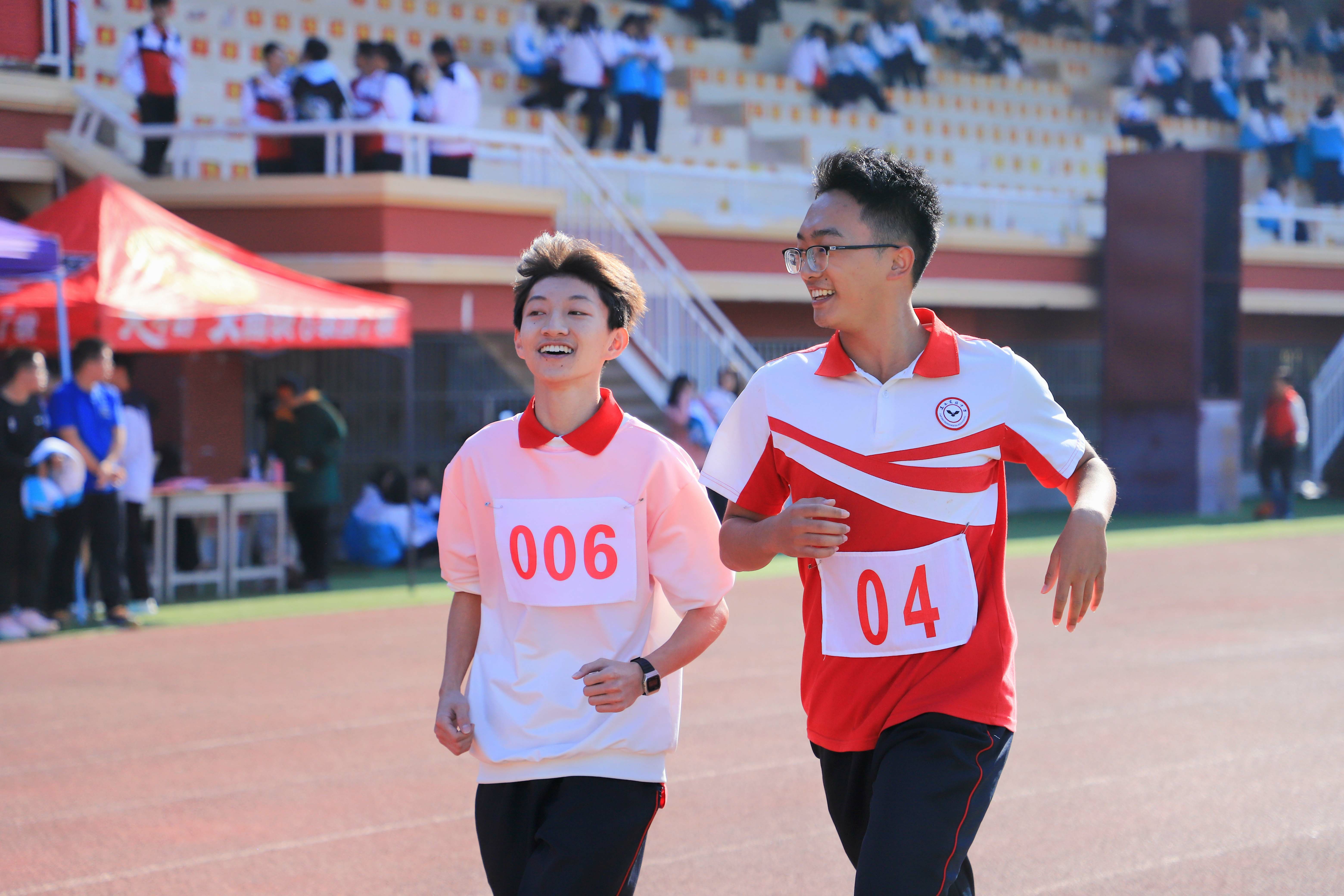 建水闻道高级中学2024冬季田径运动会